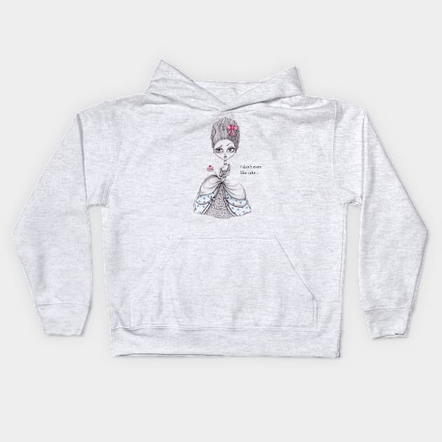 Eat Cake Kids Hoodie by Enchanted Fields